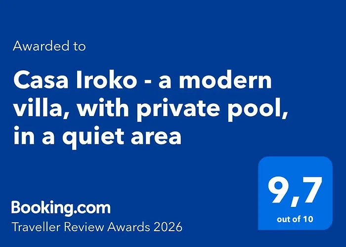 Casa Iroko - A Modern Villa, With Private Pool, In A Quiet Area Nadadouro